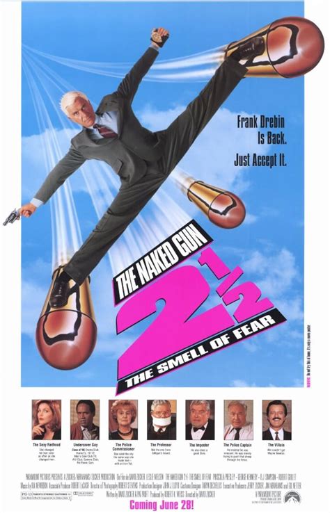 cast of the naked gun 21⁄2: the smell of fear|The Naked Gun 2½: The Smell of Fear